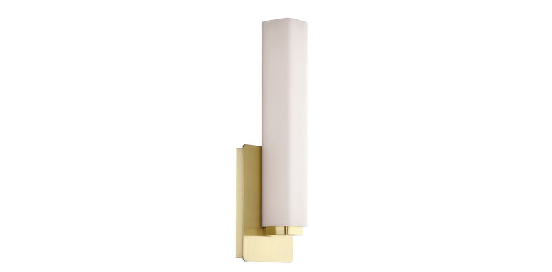 Modern Forms WS-3115-27-BR LED Wall & Bath Light, Brushed Brass