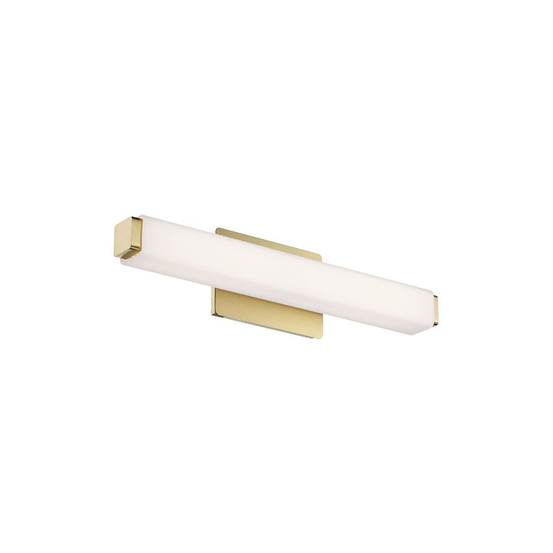 Modern Forms WS-3120-35-BR LED Bath Vanity, Brushed Brass