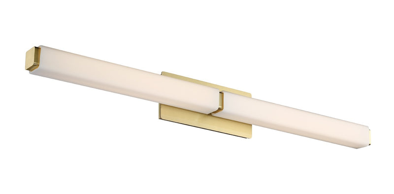 Modern Forms WS-3127-27-BR LED Bath Vanity, Brushed Brass
