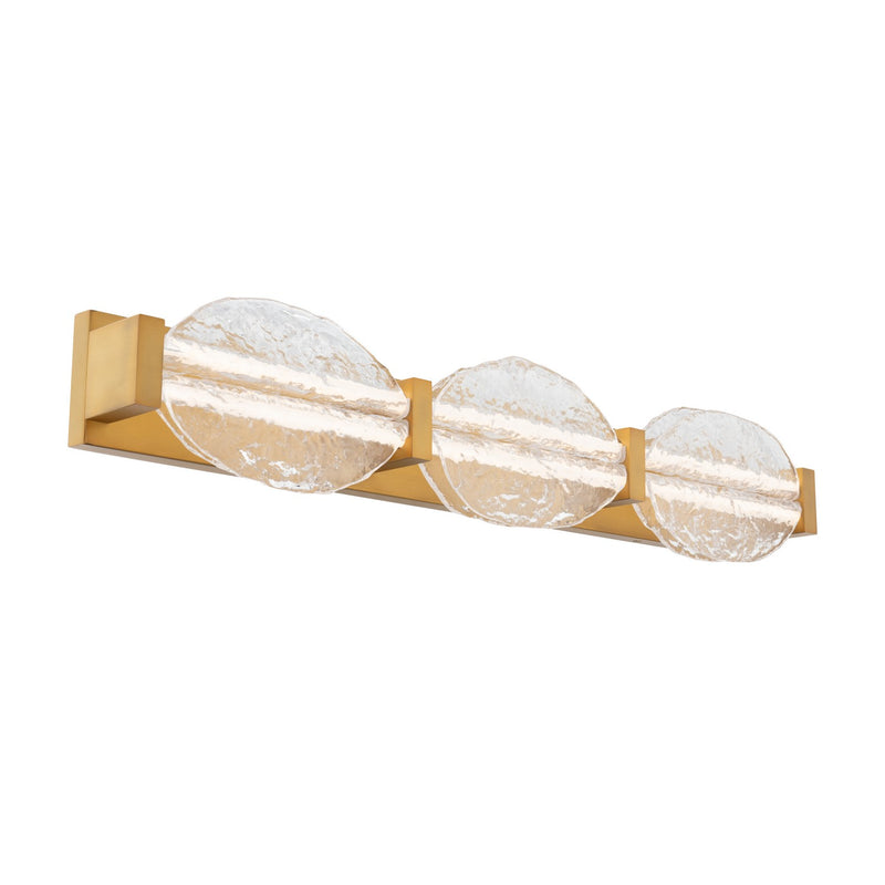 Modern Forms WS-8536-40-AB LED Bath Vanity, Aged Brass