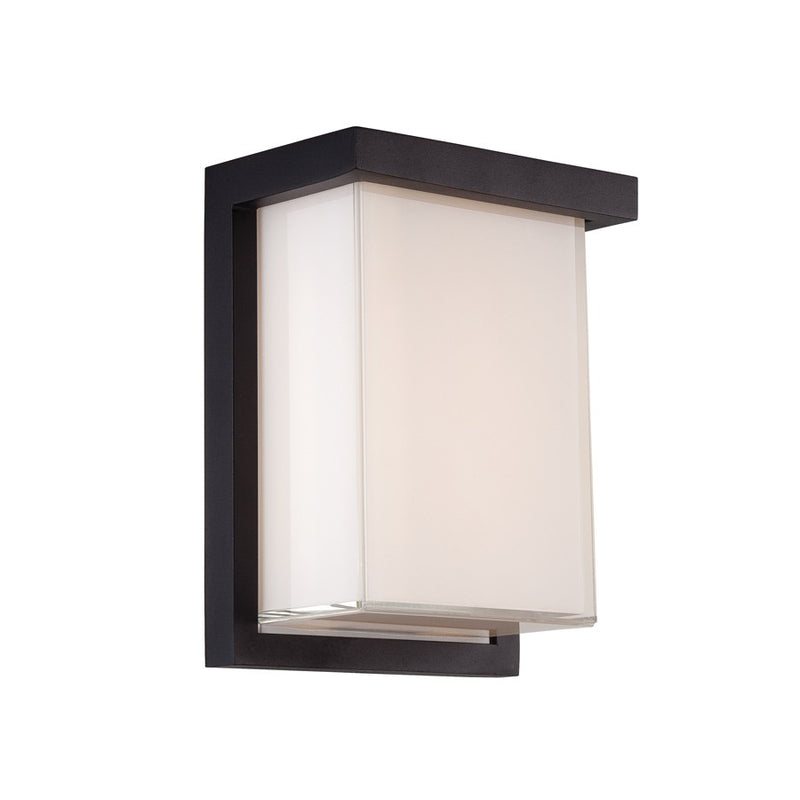 Modern Forms WS-W1408-27-BK LED Outdoor Wall Sconce, Black