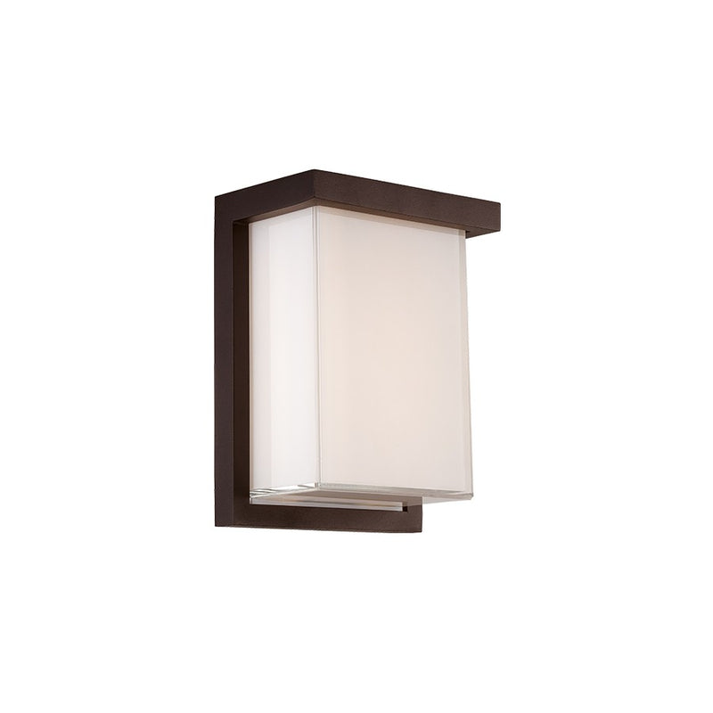 Modern Forms WS-W1408-27-BZ LED Outdoor Wall Sconce, Bronze