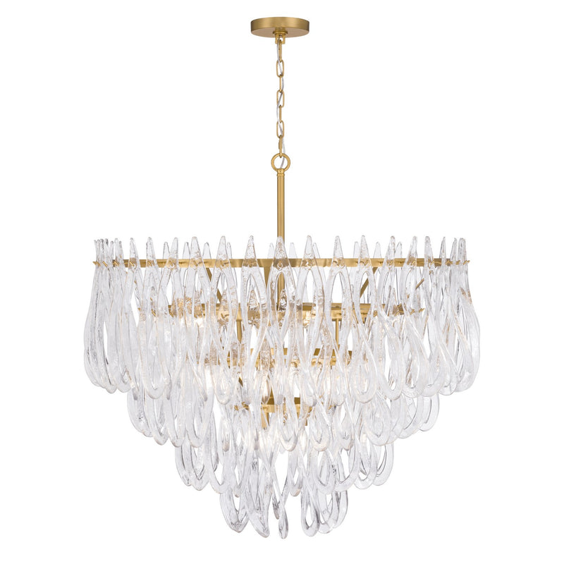 Metropolitan N3129-732 15 Light Pendant, Legacy Brass