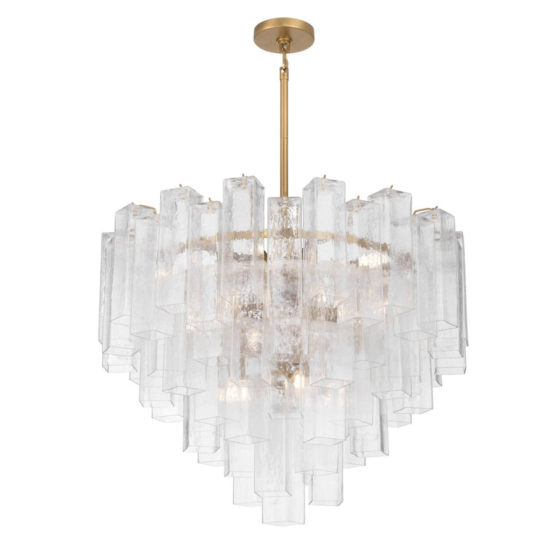 Metropolitan N3149-732 15 Light Pendant, Legacy Brass