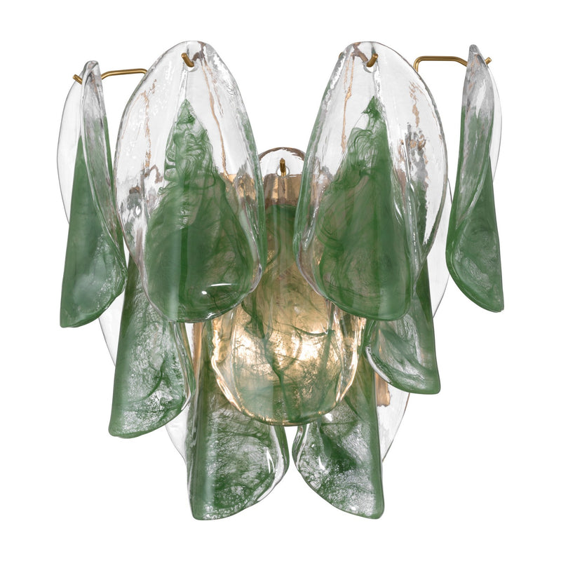 Metropolitan N3472-G-732 Two Light Wall Sconce, Legacy Brass
