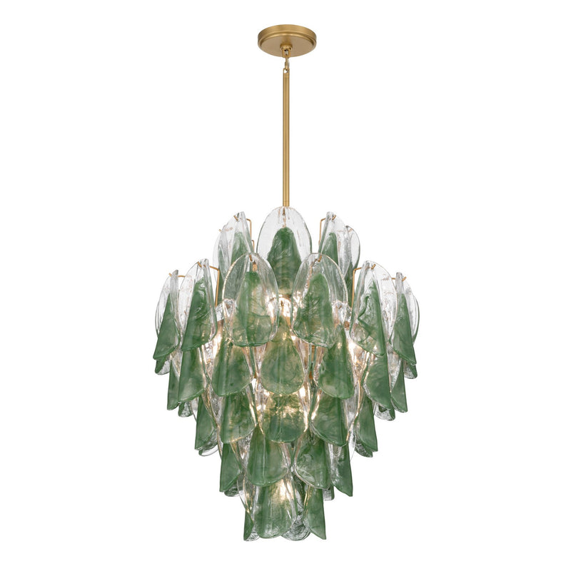 Metropolitan N3478-G-732 13 Light Pendant, Legacy Brass