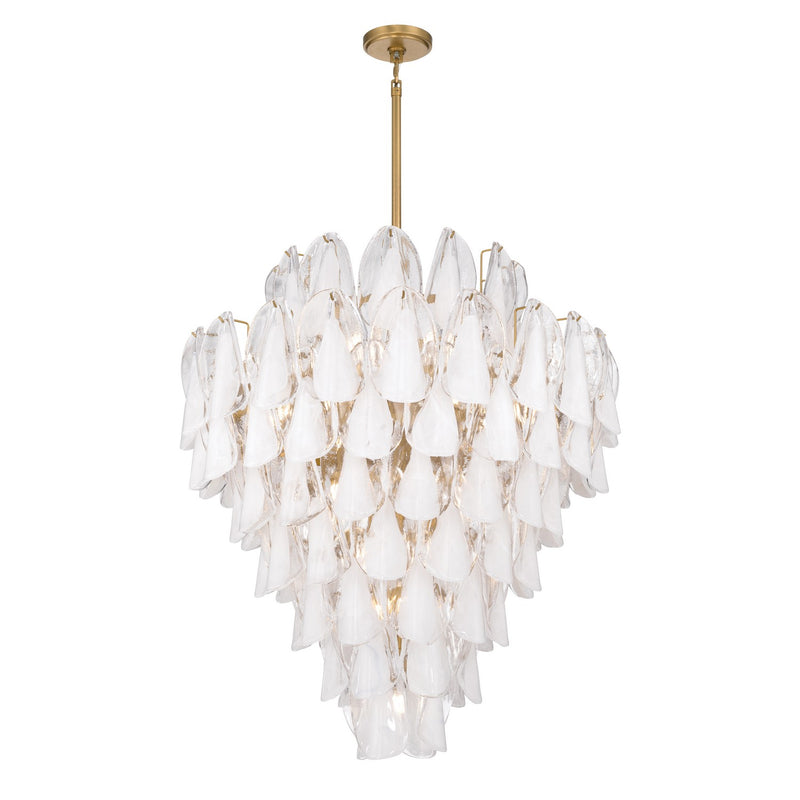 Metropolitan N3479-732 21 Light Pendant, Legacy Brass