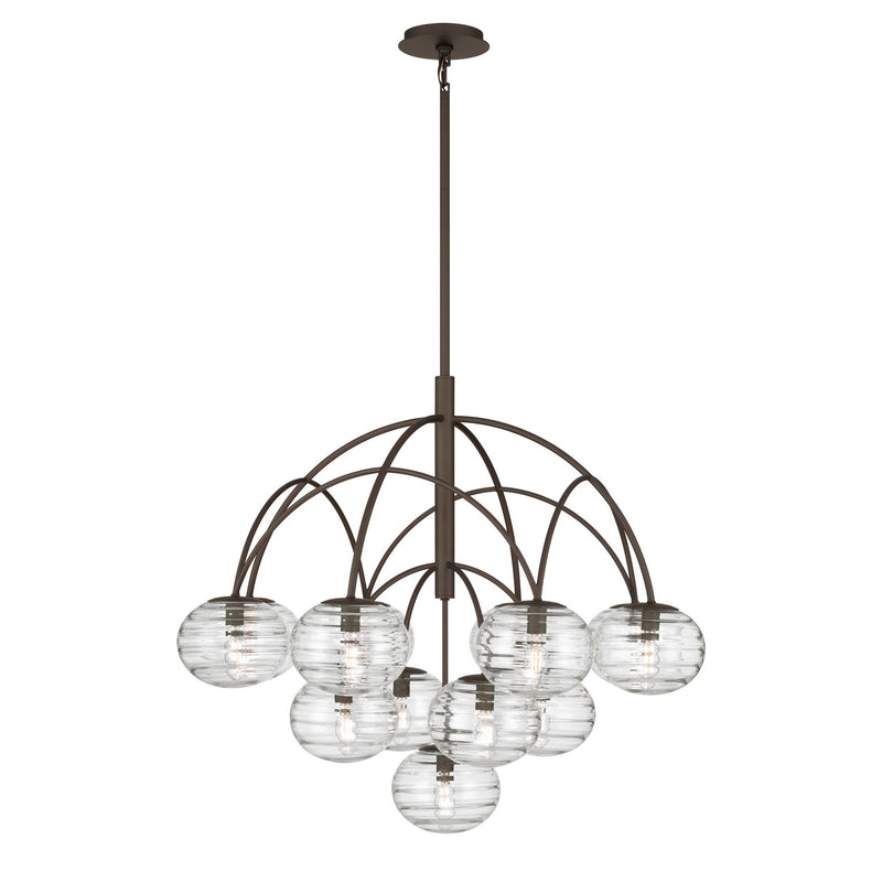 Metropolitan N3508-860 13 Light Chandelier, Dark Bronze