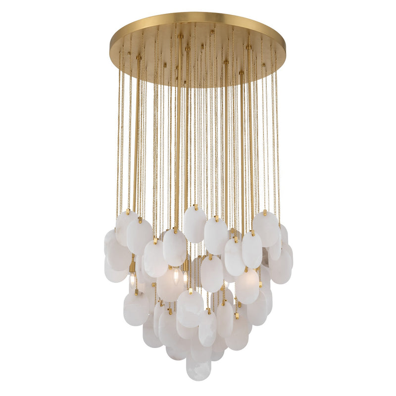 Metropolitan N3678-732 Eight Light Pendant, Legacy Brass