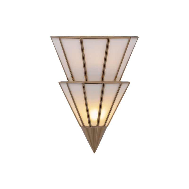 Metropolitan N5621-732 Two Light Wall Sconce, Legacy Brass