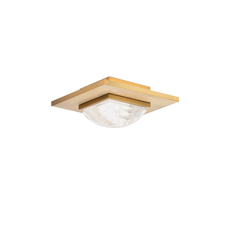 Schonbek Beyond BFM98409-AB LED Flush Mount, Aged Brass