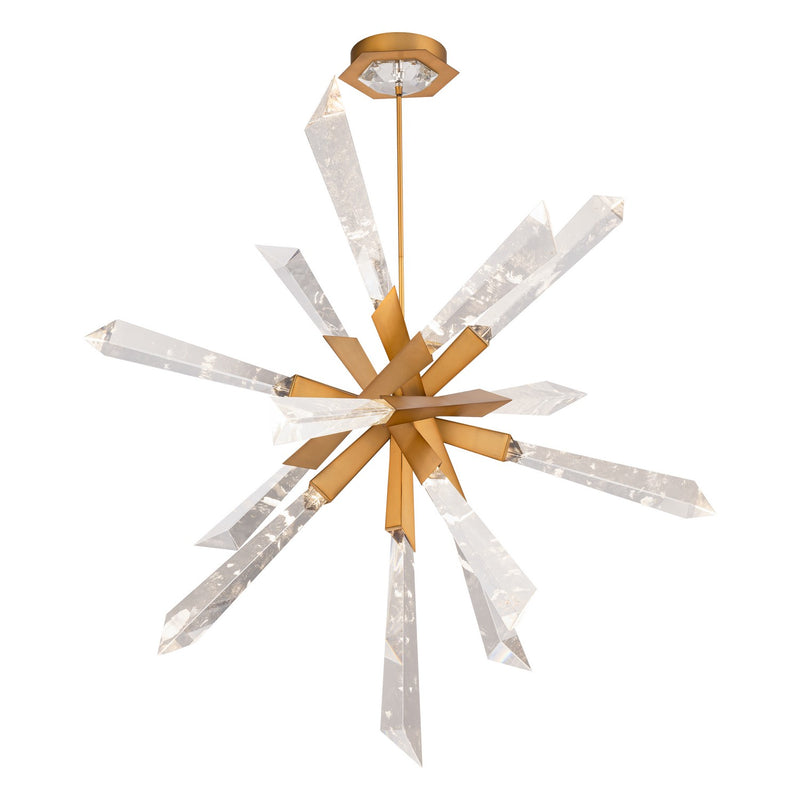 Schonbek Beyond BPD31248-AB LED Pendant, Aged Brass
