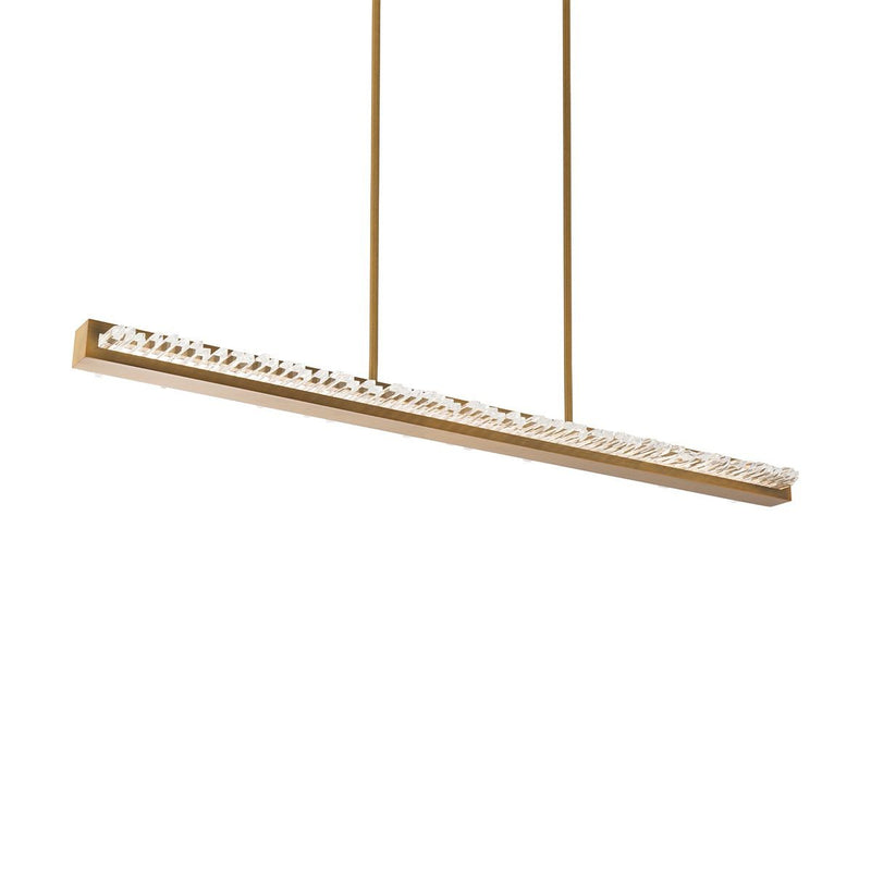 Schonbek Beyond BPD97447-AB LED Pendant, Aged Brass