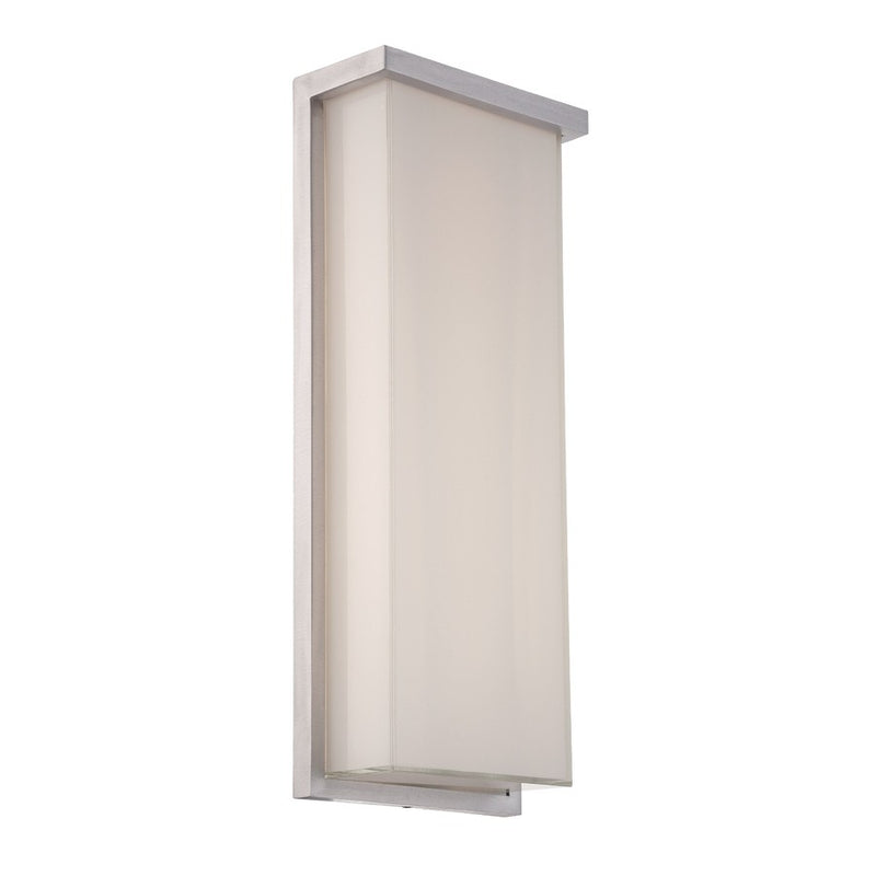Modern Forms WS-W1420-35-AL LED Outdoor Wall Sconce, Brushed Aluminum