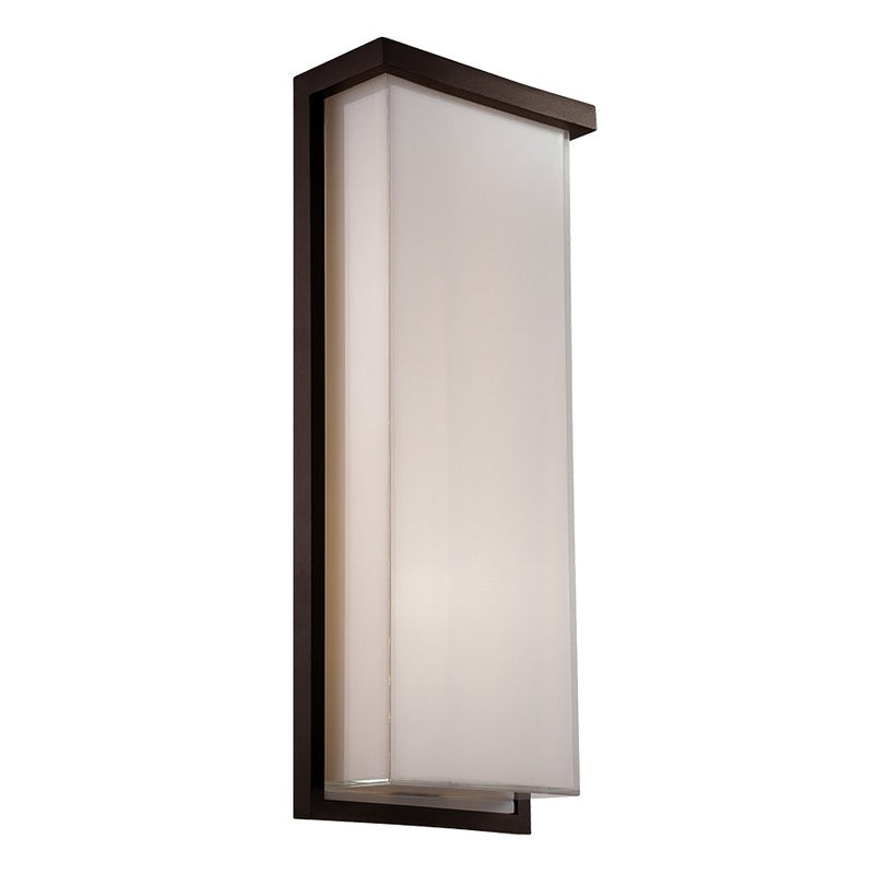 Modern Forms WS-W1420-35-BZ LED Outdoor Wall Sconce, Bronze