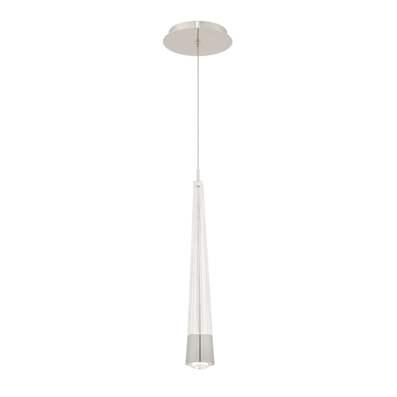 W.A.C. Lighting PD-59416-40-CH LED Mini Pendant, Chrome