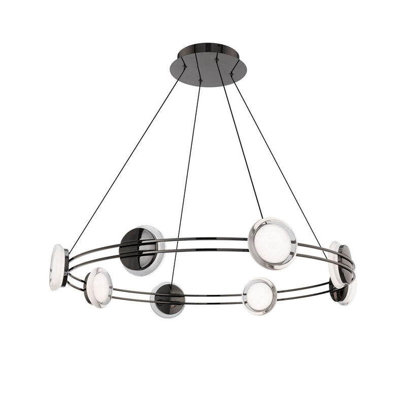 W.A.C. Lighting PD-65532-27-BC LED Pendant, Black Chrome