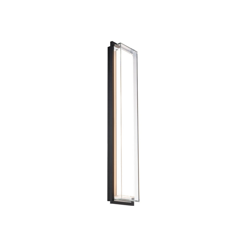 Modern Forms WS-W16526-35-BK LED Outdoor Wall Sconce, Black
