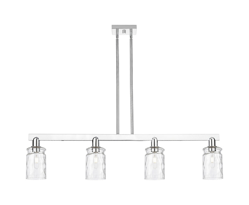 Innovations 716-4I-PC-G352 Four Light Island Pendant, Polished Chrome