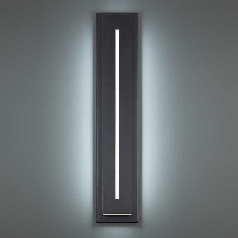 Modern Forms WS-W66236-35-BK LED Outdoor Wall Sconce, Black