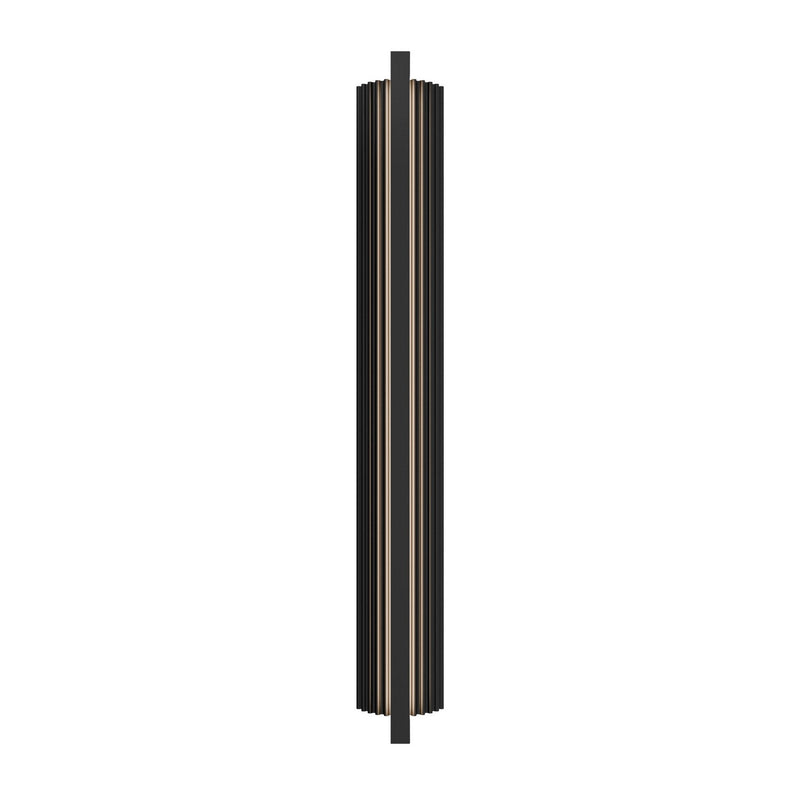 Modern Forms WS-W70536-BK LED Outdoor Wall Sconce, Black