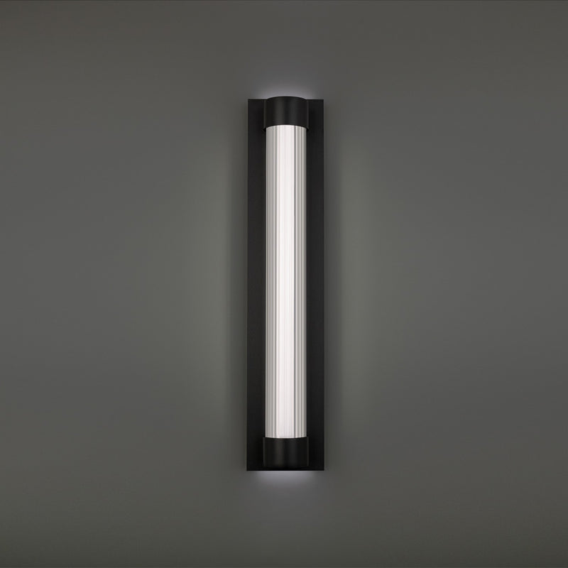 Modern Forms WS-W98526-35-BK LED Outdoor Wall Sconce, Black