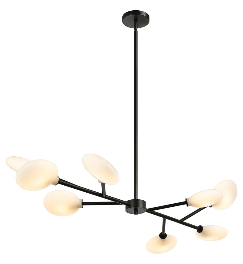 Matteo Lighting C33708MB LED Pendant, Matte Black