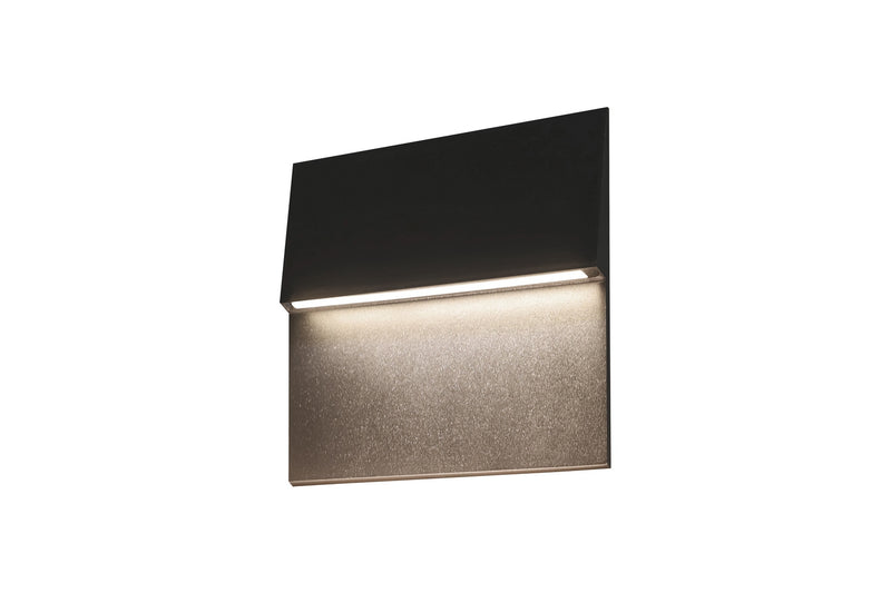 Matteo Lighting E20310MB LED Outdoor Lantern, Matte Black