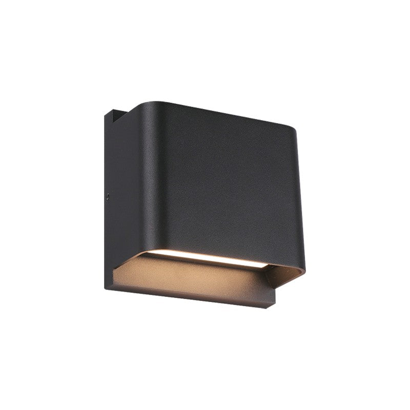 Matteo Lighting E21605MB LED Outdoor Lantern, Matte Black