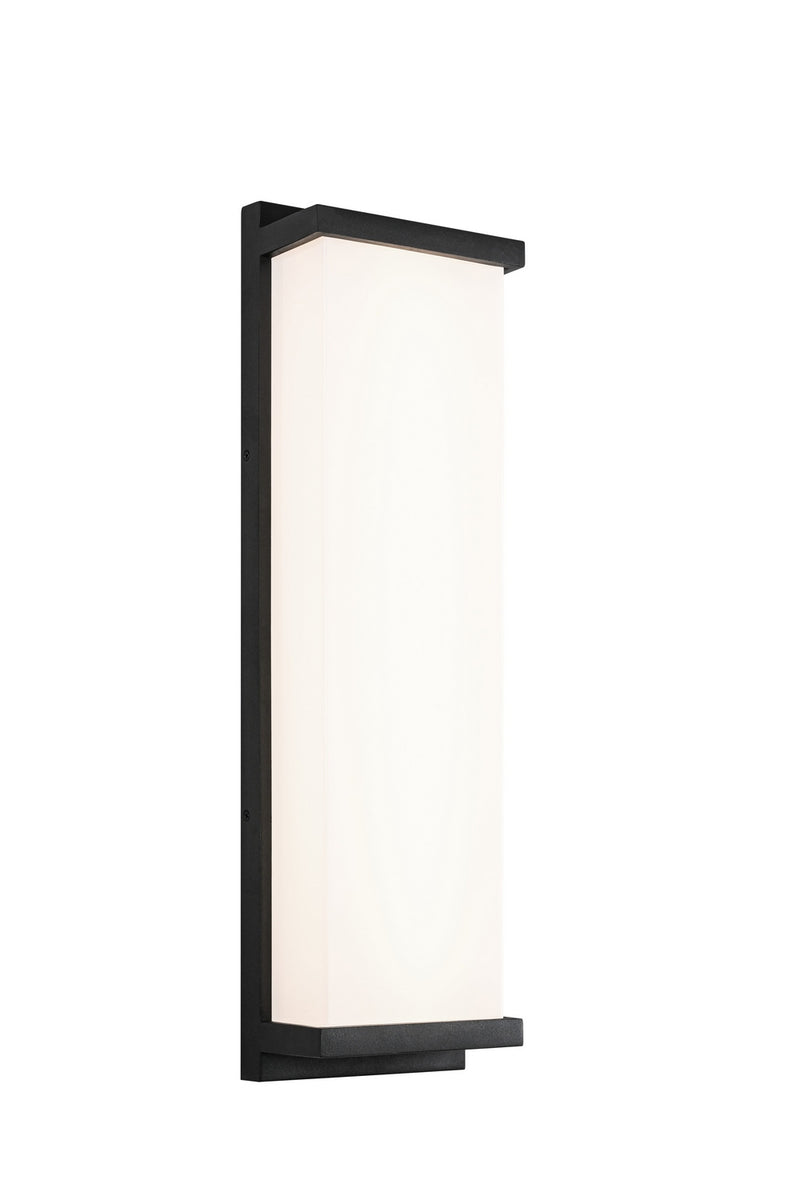 Matteo Lighting E21824MB LED Outdoor Lantern, Matte Black