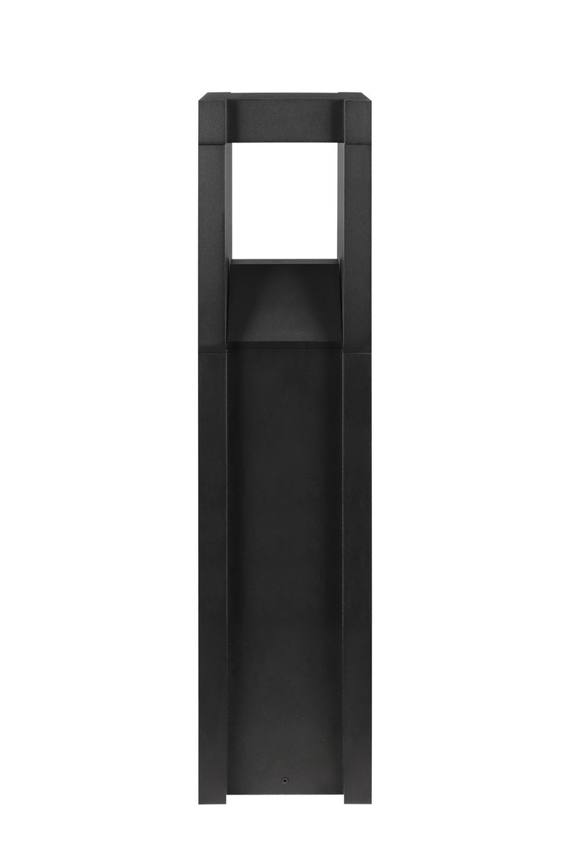 Matteo Lighting E22432MB LED Outdoor Lantern, Matte Black