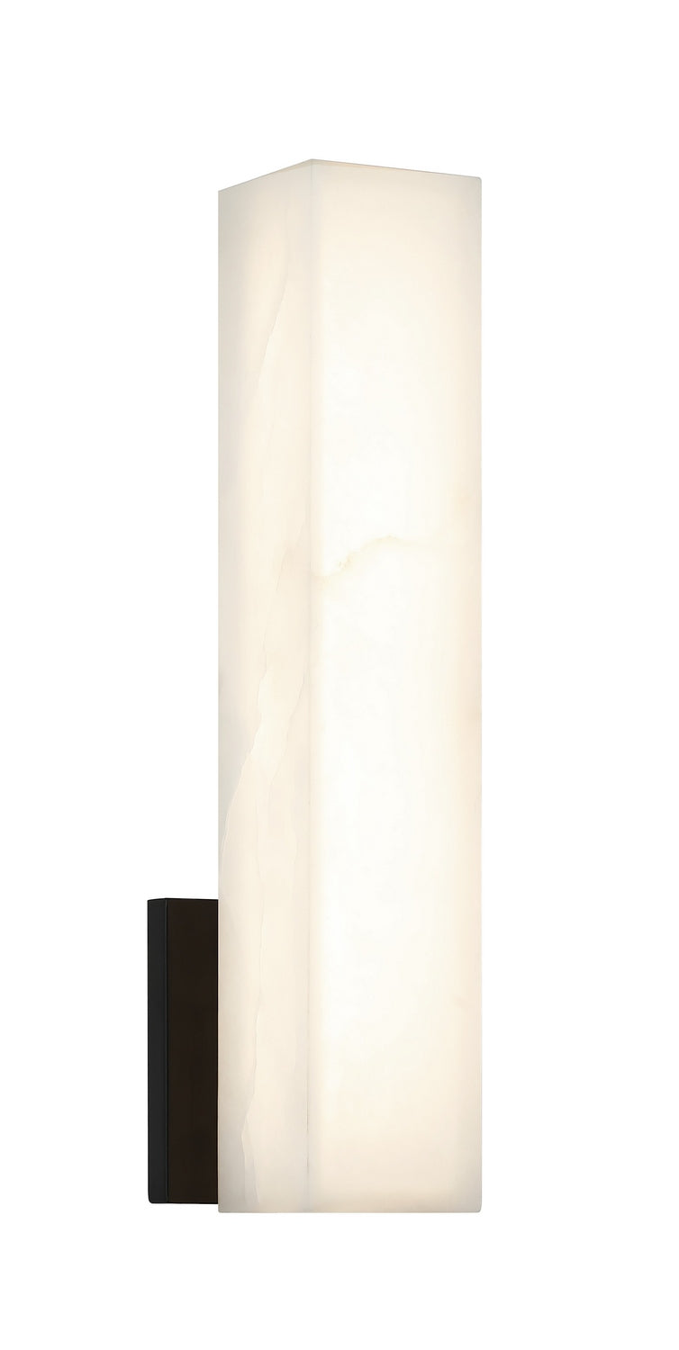 Matteo Lighting S19016MB LED Wall Sconce, Matte Black