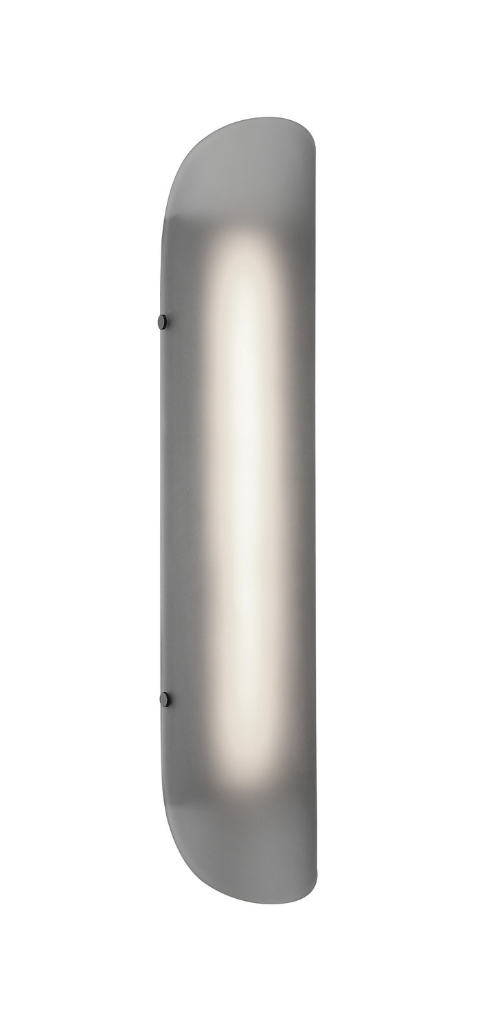 Matteo Lighting S19124MBSM LED Wall Sconce, Matte Black