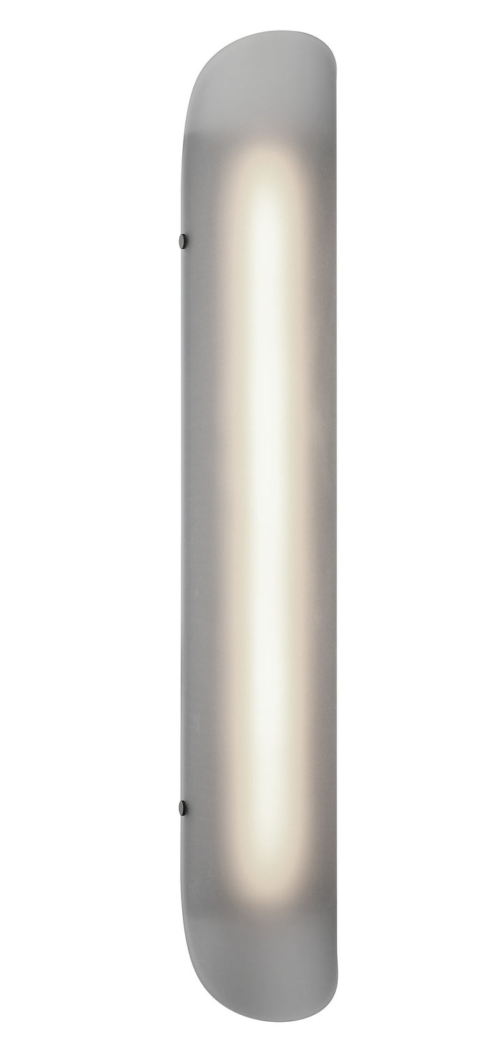 Matteo Lighting S19130MBSM LED Wall Sconce, Matte Black