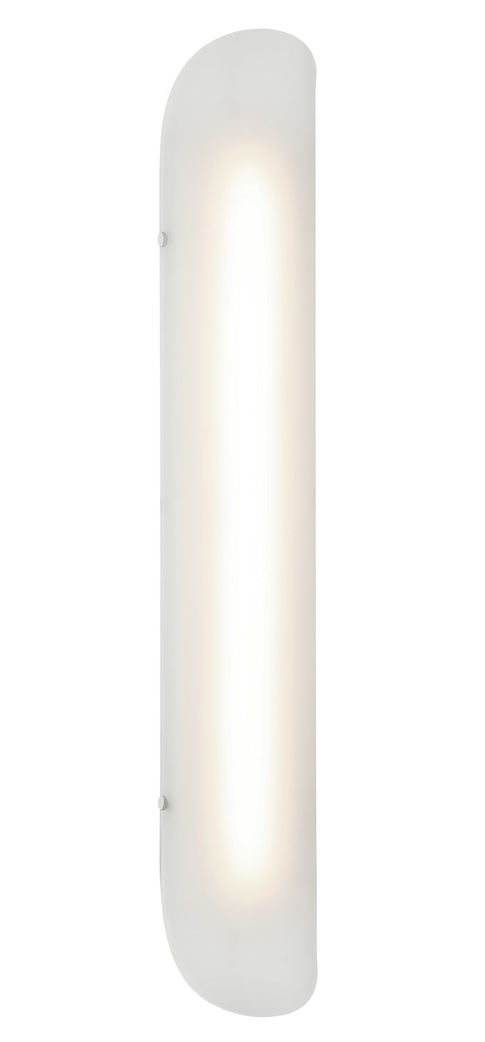 Matteo Lighting S19130MWFR LED Wall Sconce, Matte White