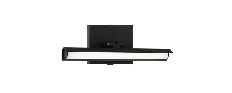 Matteo Lighting S19312MB LED Wall Sconce, Matte Black