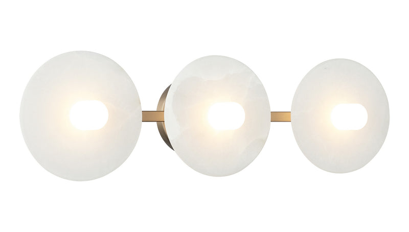 Matteo Lighting W42603CG LED Wall Sconce, Champagne Gold