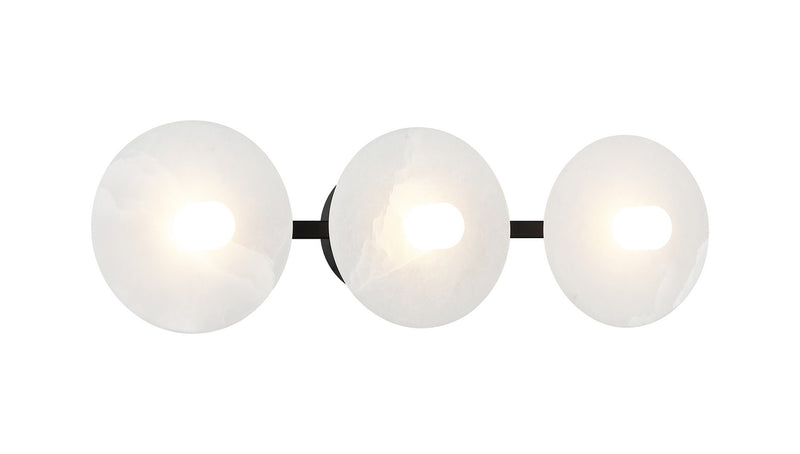 Matteo Lighting W42603MB LED Wall Sconce, Matte Black