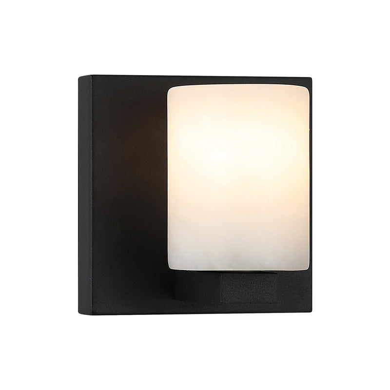 Matteo Lighting W42901MB LED Wall Sconce, Matte Black