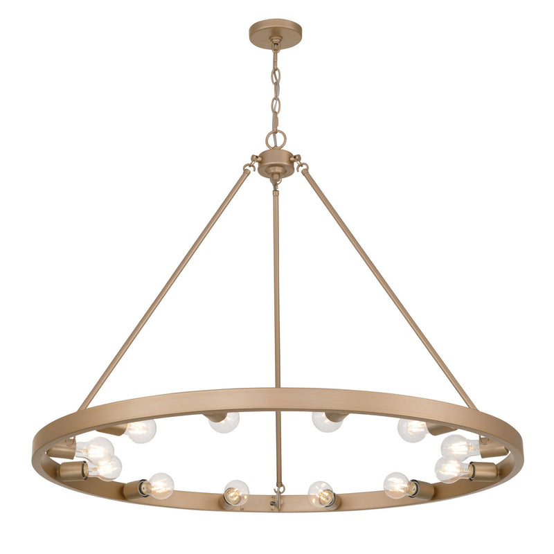 Golden 1019-12 FRG 12 Light Chandelier, French Gold