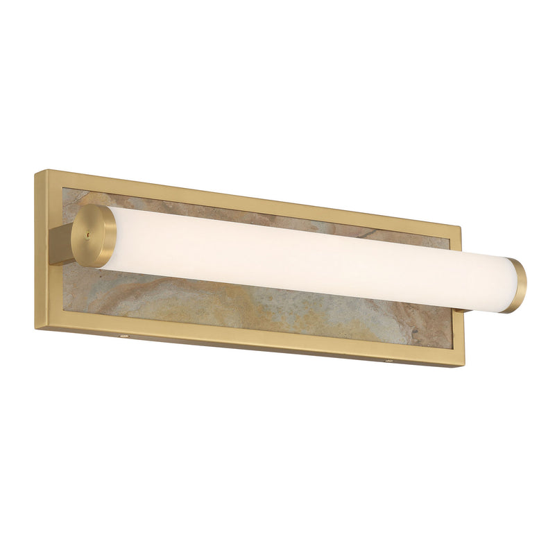 Golden 1672-BA18 BCB-MR LED Vanity, Brushed Champagne Brass