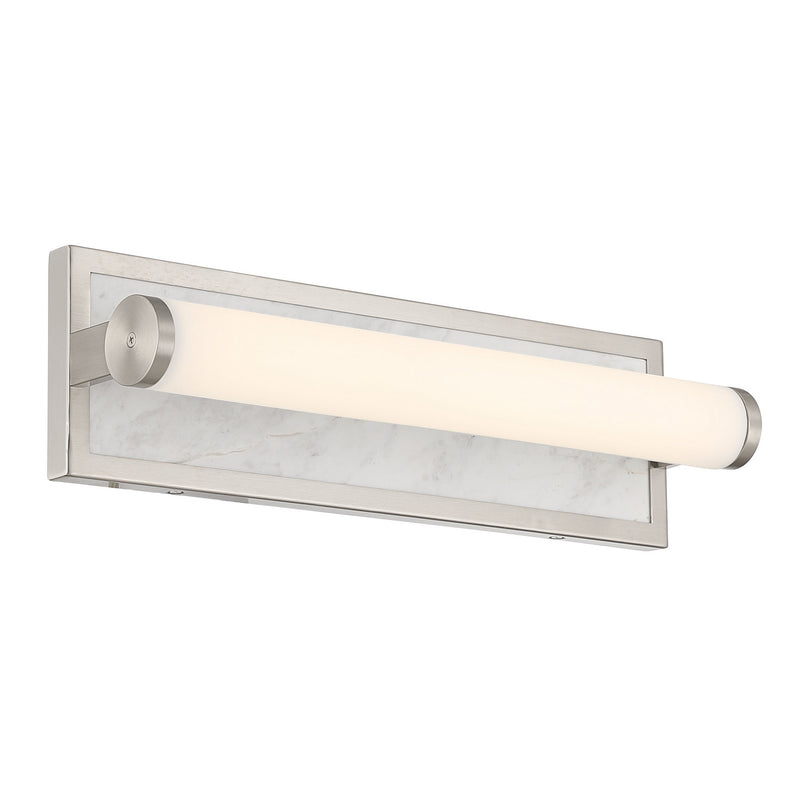 Golden 1672-BA18 BN-JW LED Vanity, Brushed Nickel
