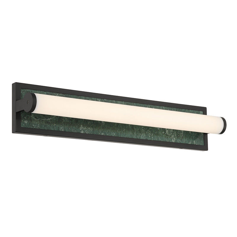 Golden 1672-BA24 BLK-PRG LED Vanity, Matte Black