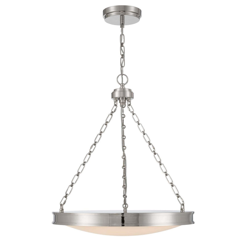 Golden 1700-24 PN-EG LED Pendant, Polished Nickel