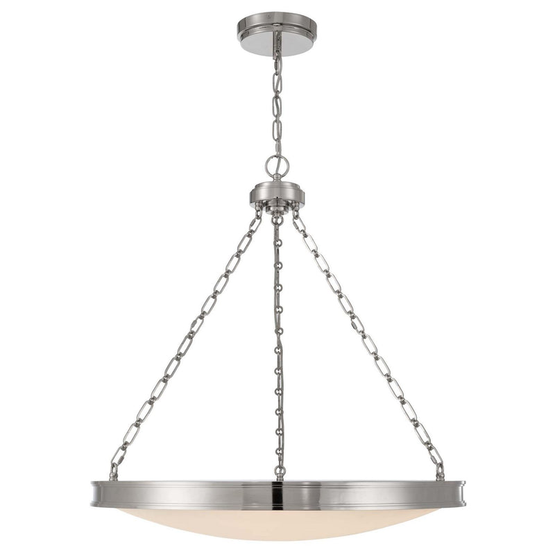 Golden 1700-30 PN-EG LED Pendant, Polished Nickel