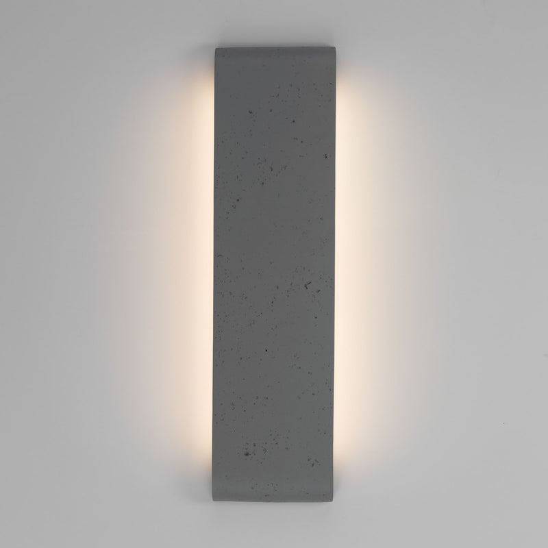 Golden 7280-OWL24 GT LED Outdoor Wall Mount, Gray Travertine