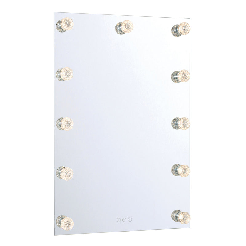 Golden 8195-24M WHT-B LED Mirror, Matte White