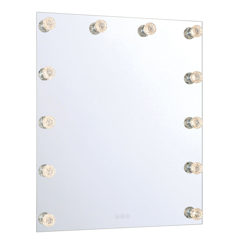 Golden 8195-30M WHT-B LED Mirror, Matte White