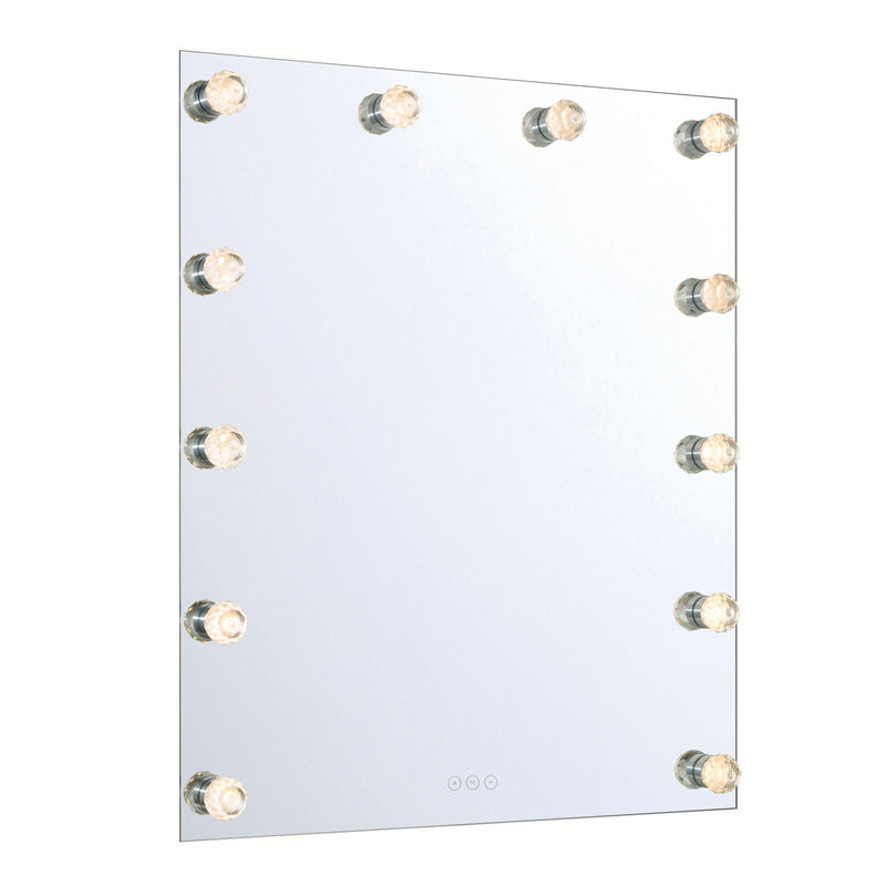 Golden 8195-30M WHT-C LED Mirror, Matte White