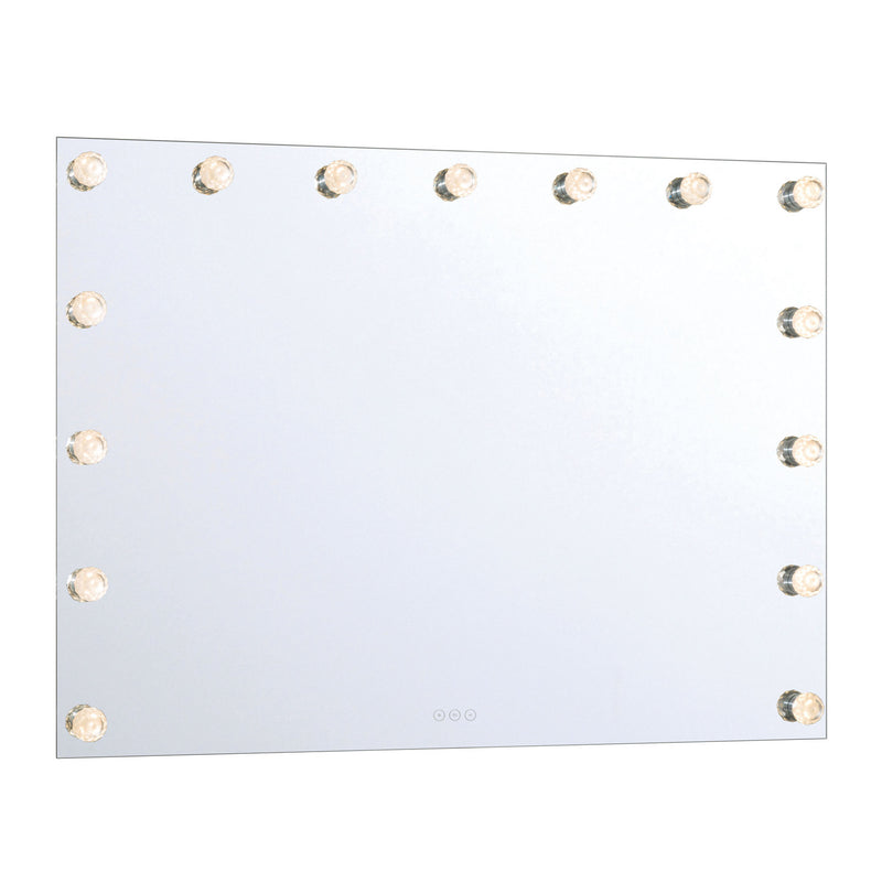 Golden 8195-48M WHT-C LED Mirror, Matte White